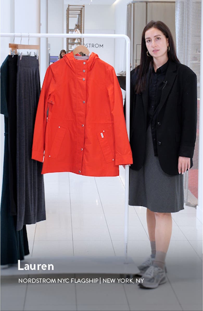 Adela Classic Waterproof Rain Jacket, sales video thumbnail