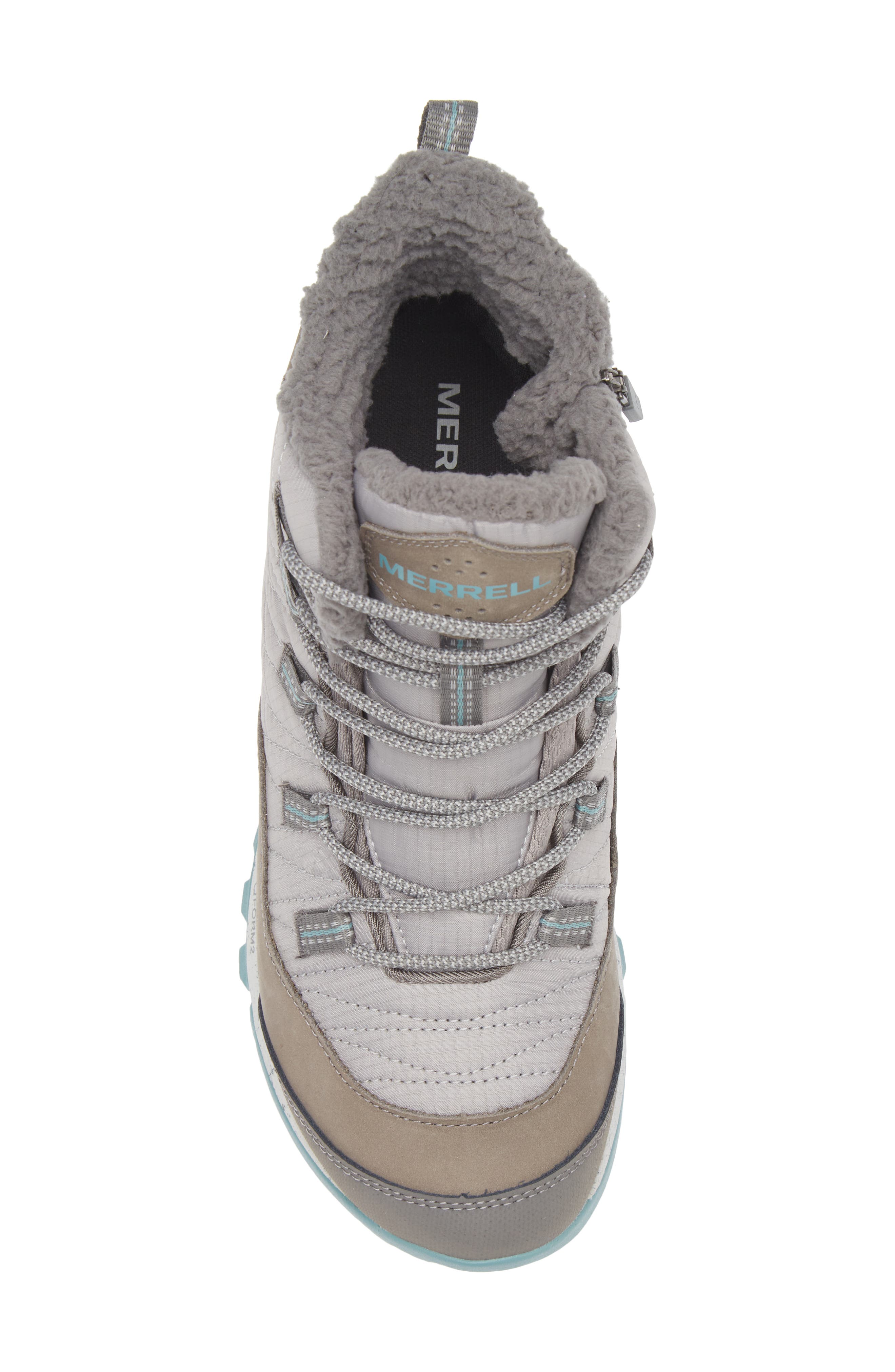 Merrell Antora Mid Trail Waterproof Boot, Alternate, color, Paloma