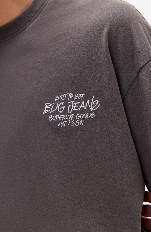 Bdg Urban Outfitters Double Layer Long Sleeve Graphic T-shirt In Brown