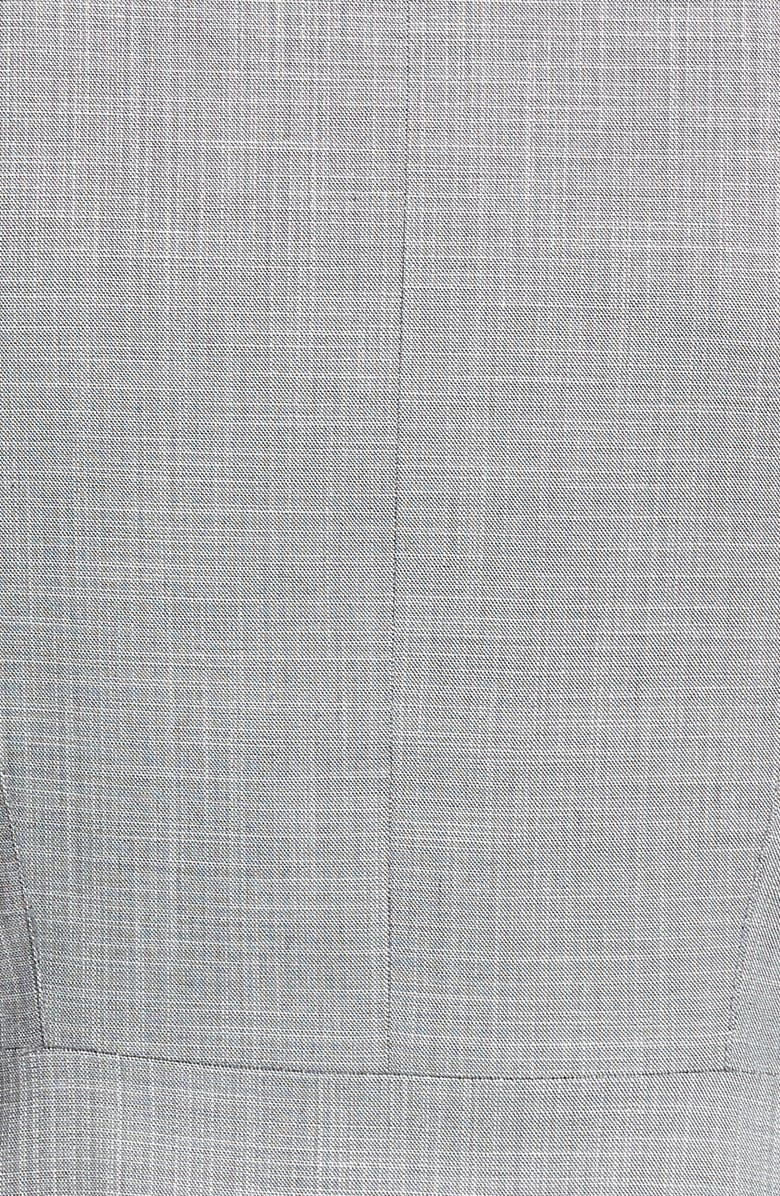 Halogen<sup>®</sup> Crosshatch Peplum Suit Jacket, Alternate, color, 