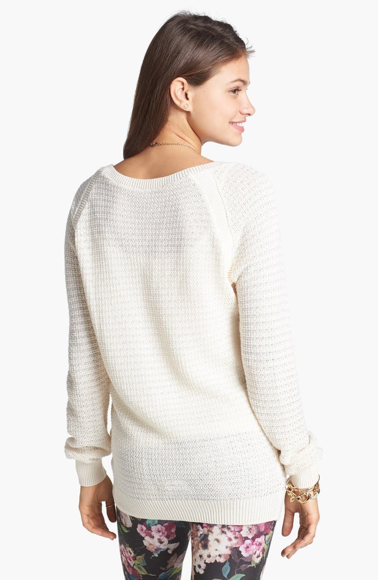 Rubbish<sup>®</sup> Open Knit Sweater, Alternate, color,