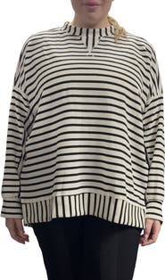 Standards & Practices Stripe Thermal Knit Top