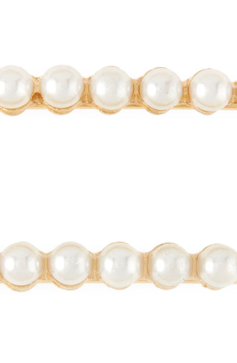 Petit Moments Samantha 2-Pack Imitation Pearl Barrettes, Alternate, color, 