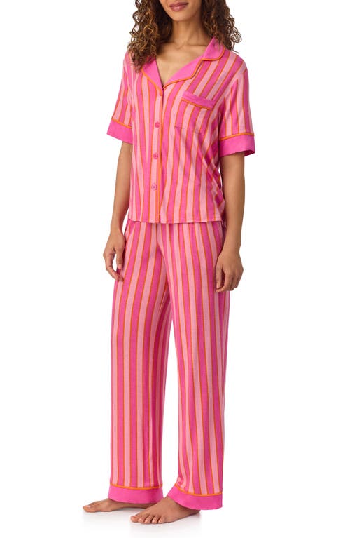 Room Service Pjs Print Long Pajamas