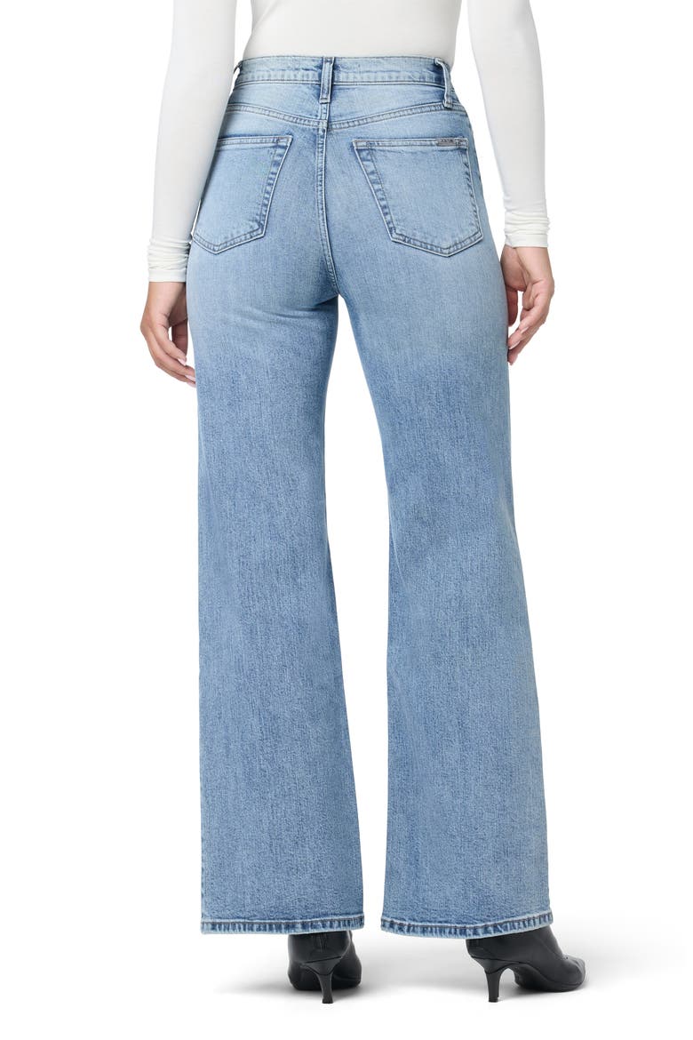 High Waist Wide Leg Jeans, Alternate, color, KABARDA