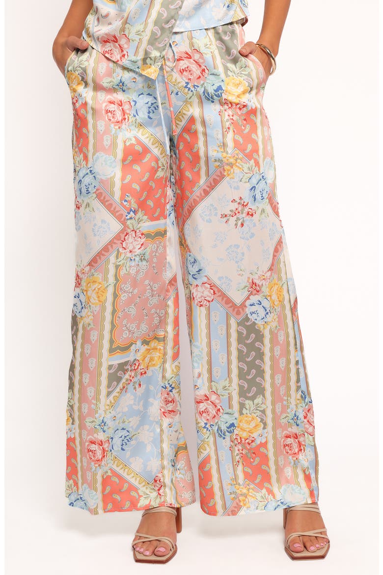 Charly Wide Leg Pants, Alternate, color, BEL AIR ROSE