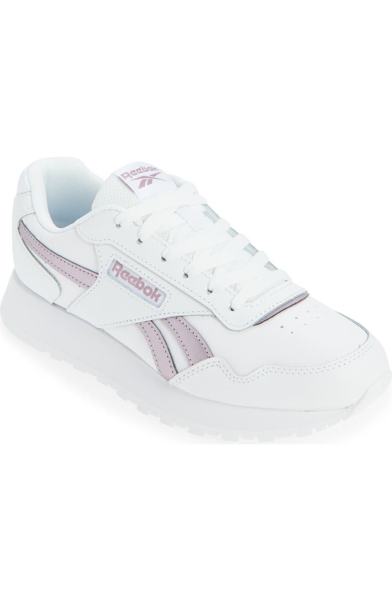 Reebok Glide Sneaker, Main, color, White White Purple