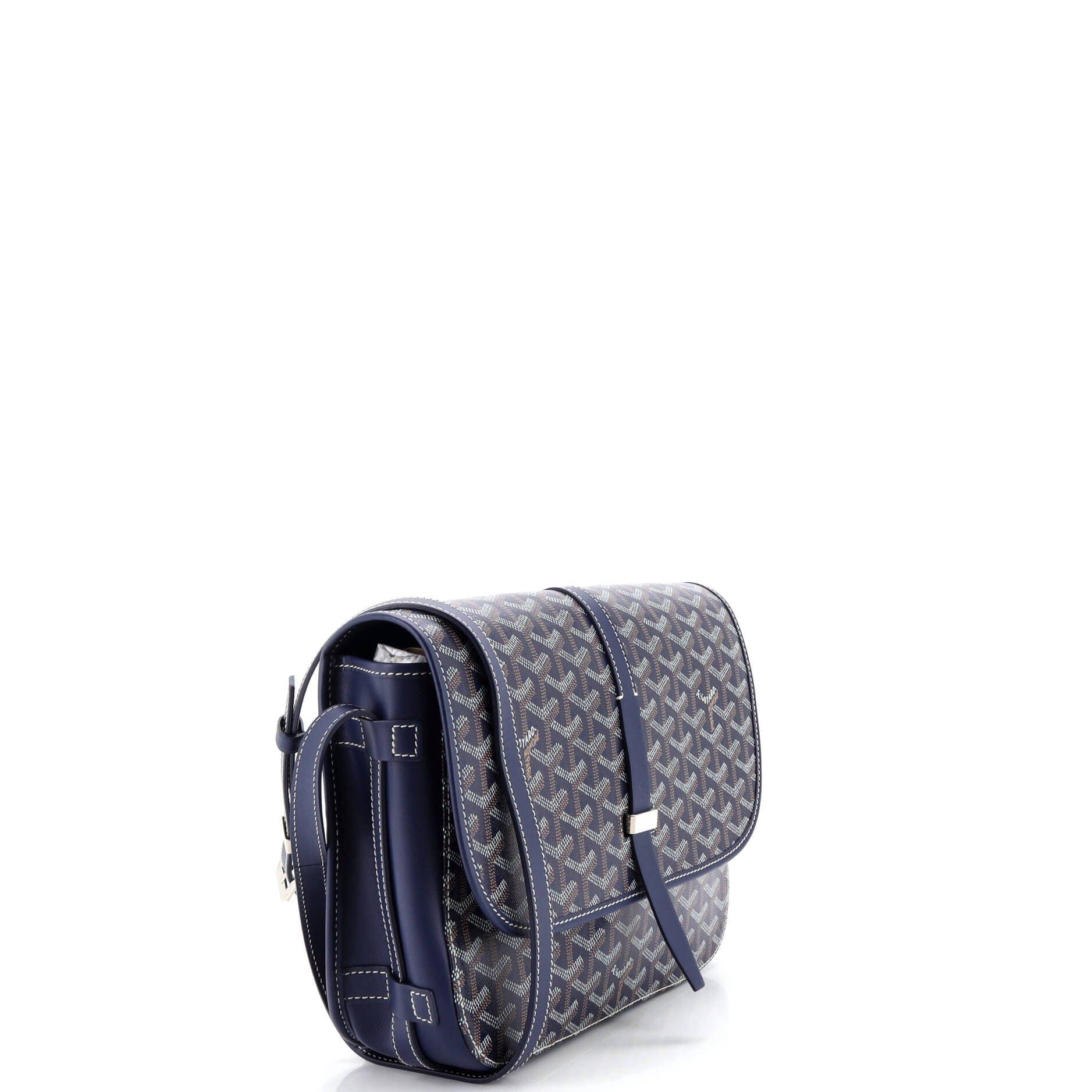Belvedere II Messenger Bag Coated Canvas MM, Alternate, color, Blue
