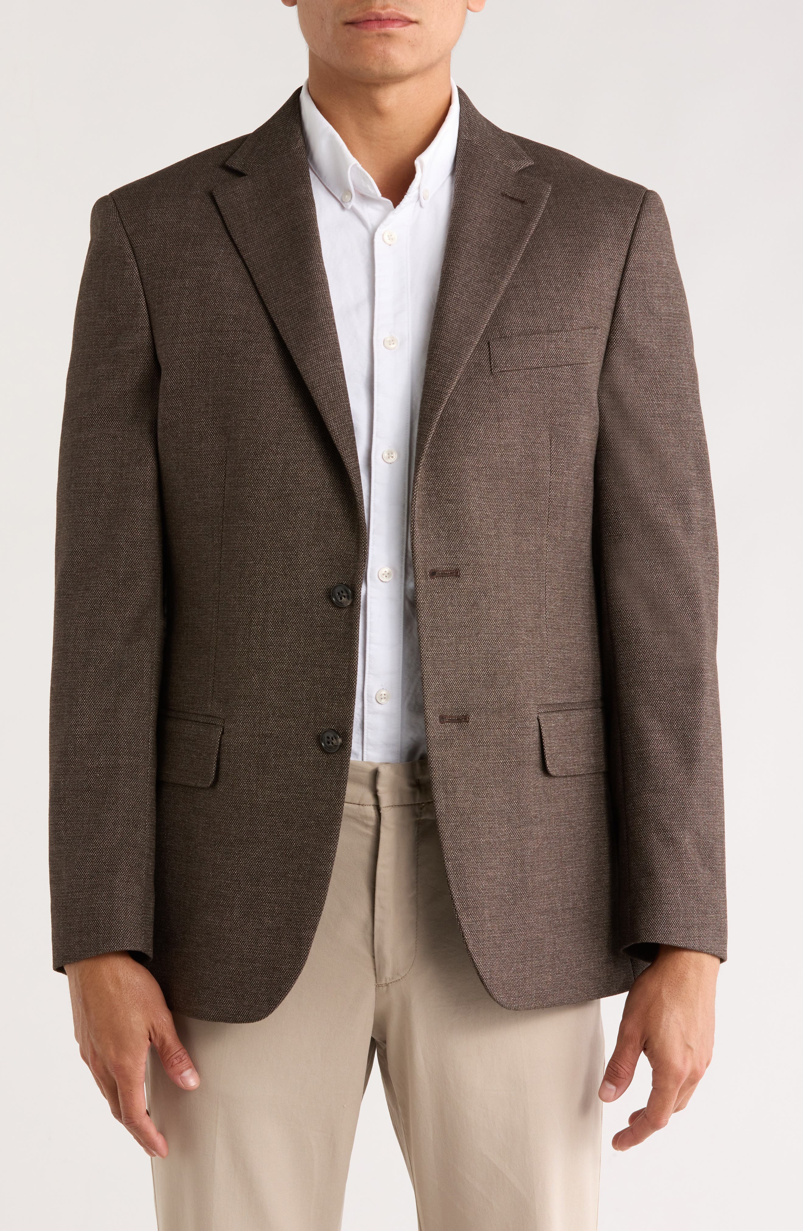 Tommy Hilfiger Textured Two-Button Sport Coat
