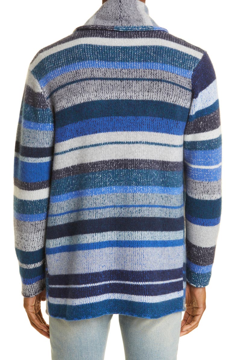 The Elder Statesman Italy Cashmere Smoking Jacket, Alternate, color,