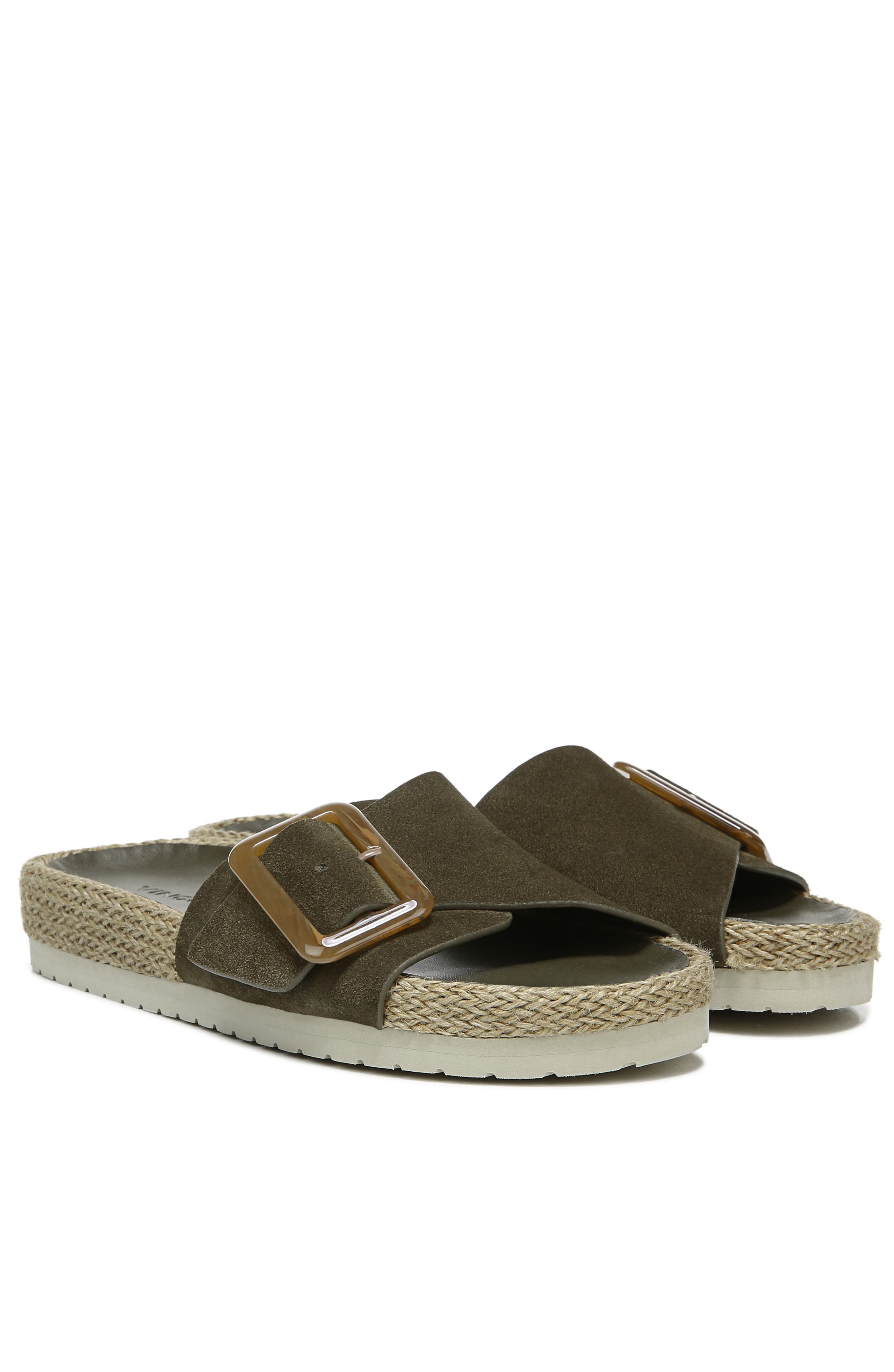 Vince Grant Espadrille Slide Sandal, Alternate, color, 