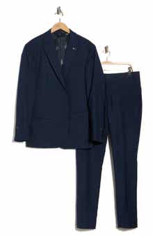Classic Fit Windowpane Suit