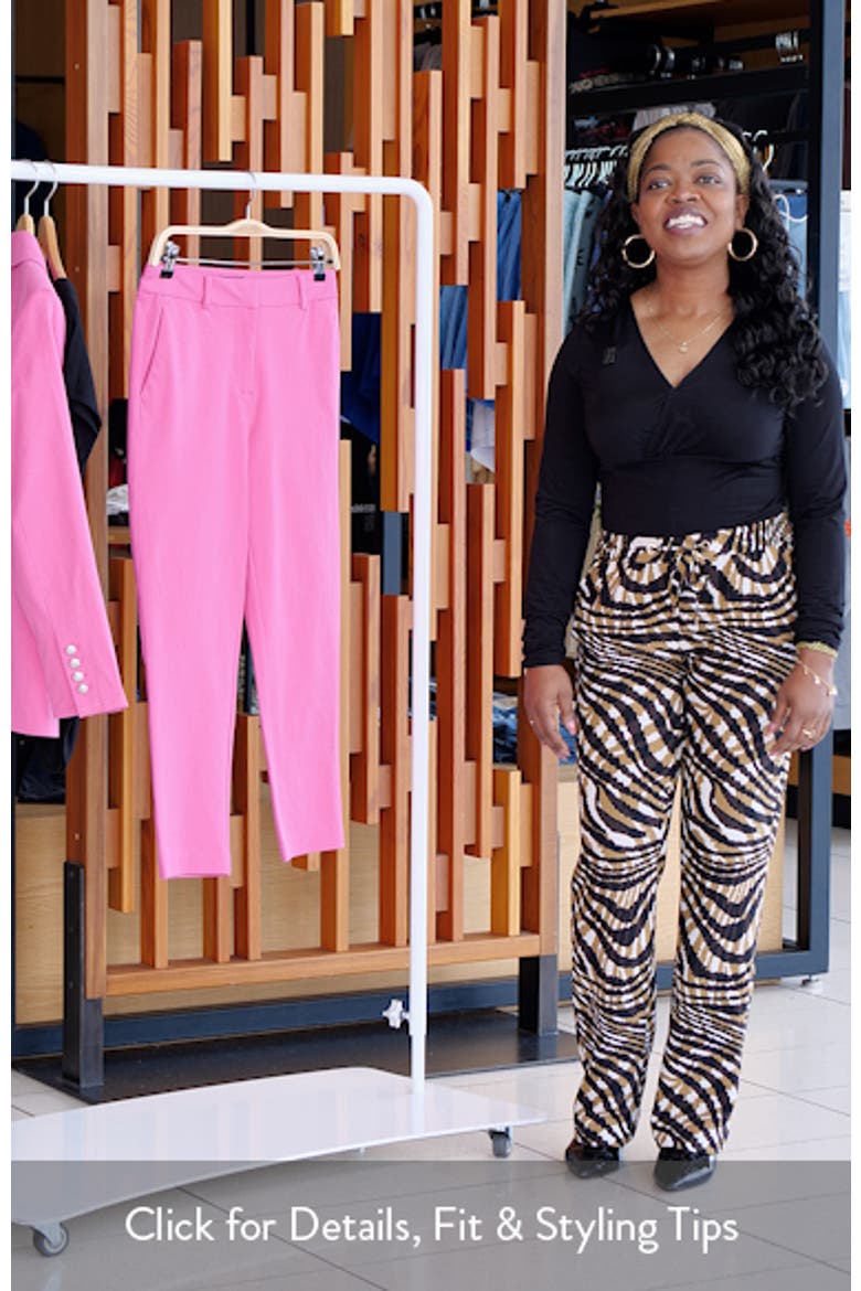 High Waist Crop Tapered Pants video