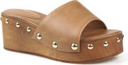 Candie's Jewell Platform Wedge Slide Sandal