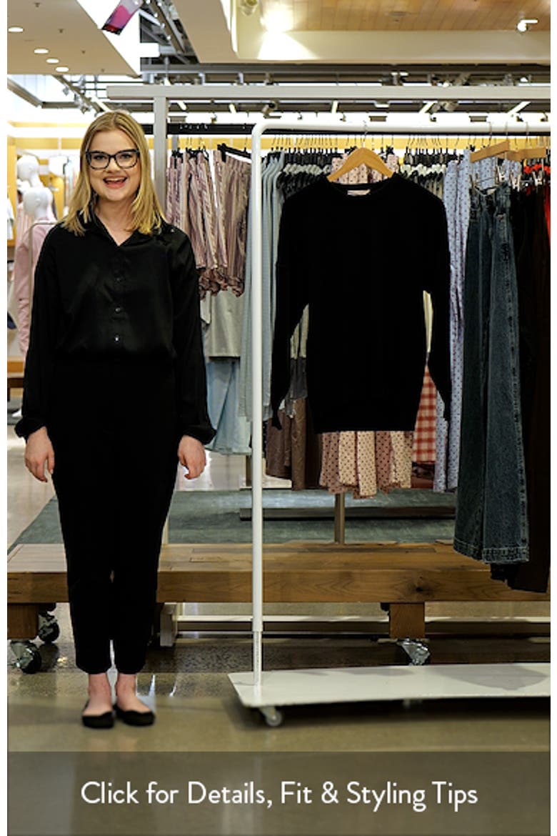 Cotton & Cashmere Crewneck Pajama Top video
