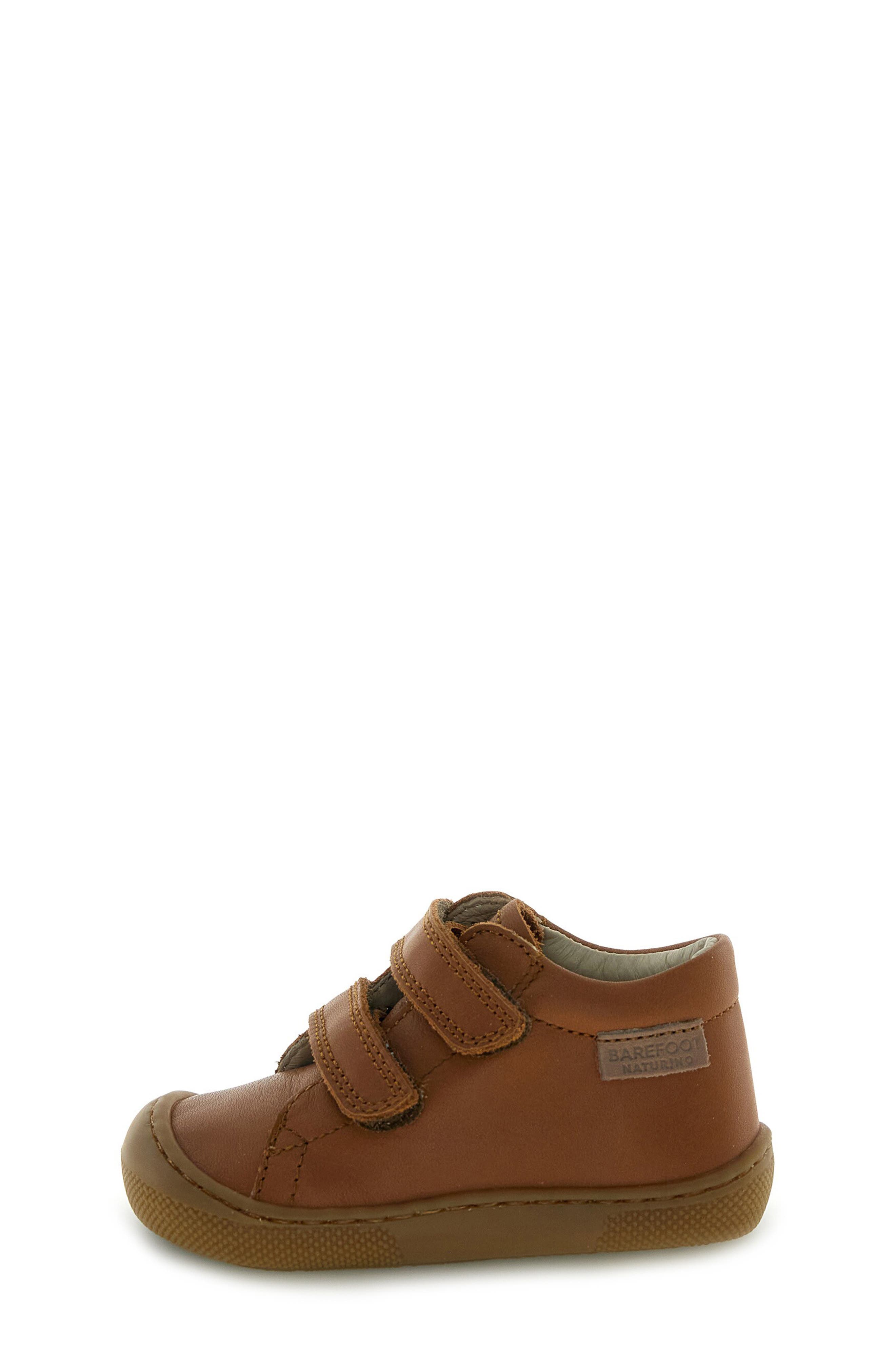 Kids' Amur Barefoot Sneaker, Alternate, color, MEDIUM BROWN