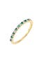  18K Yellow Gold - Emerald