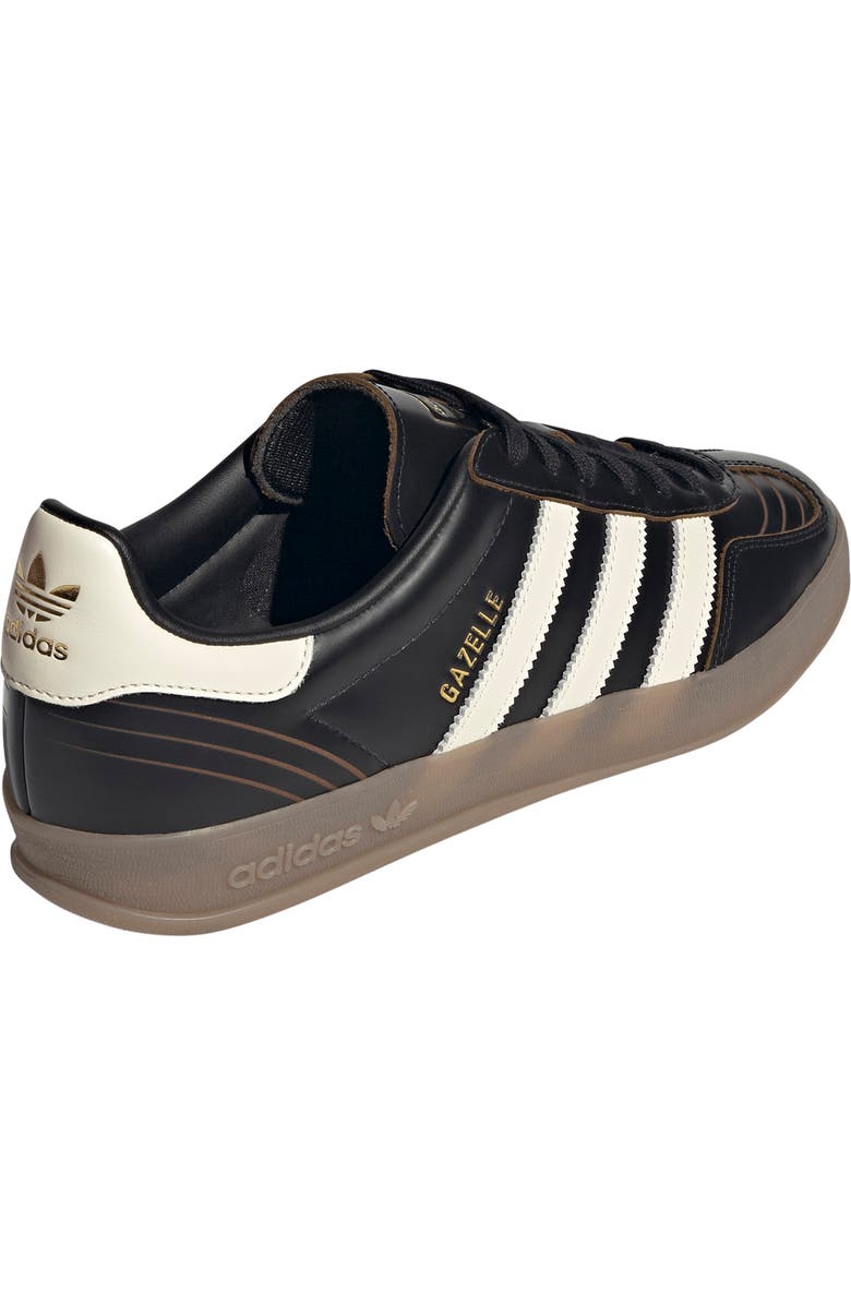 adidas Gazelle Indoor Sneaker, Alternate, color, Core Black/ Cream White/ Gum