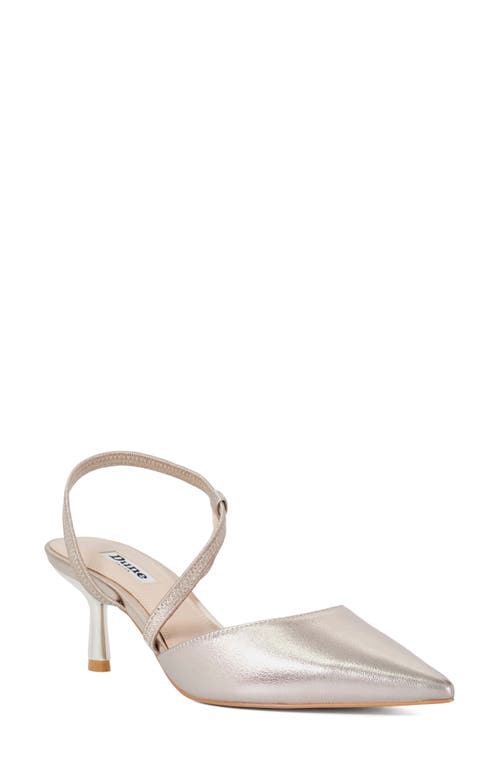 Dune London Citrus Pointed Toe Pump In Gold