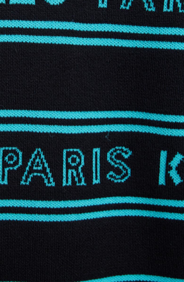 KENZO Logo Intarsia Crewneck Sweater, Alternate, color, 