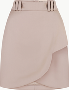 Malva Florea Tailored Wrap Mini Skirt