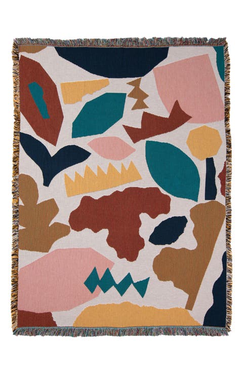 Maple Woven Throw Blanket