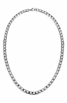TWOJEYS Men's Cuban Chain Necklace