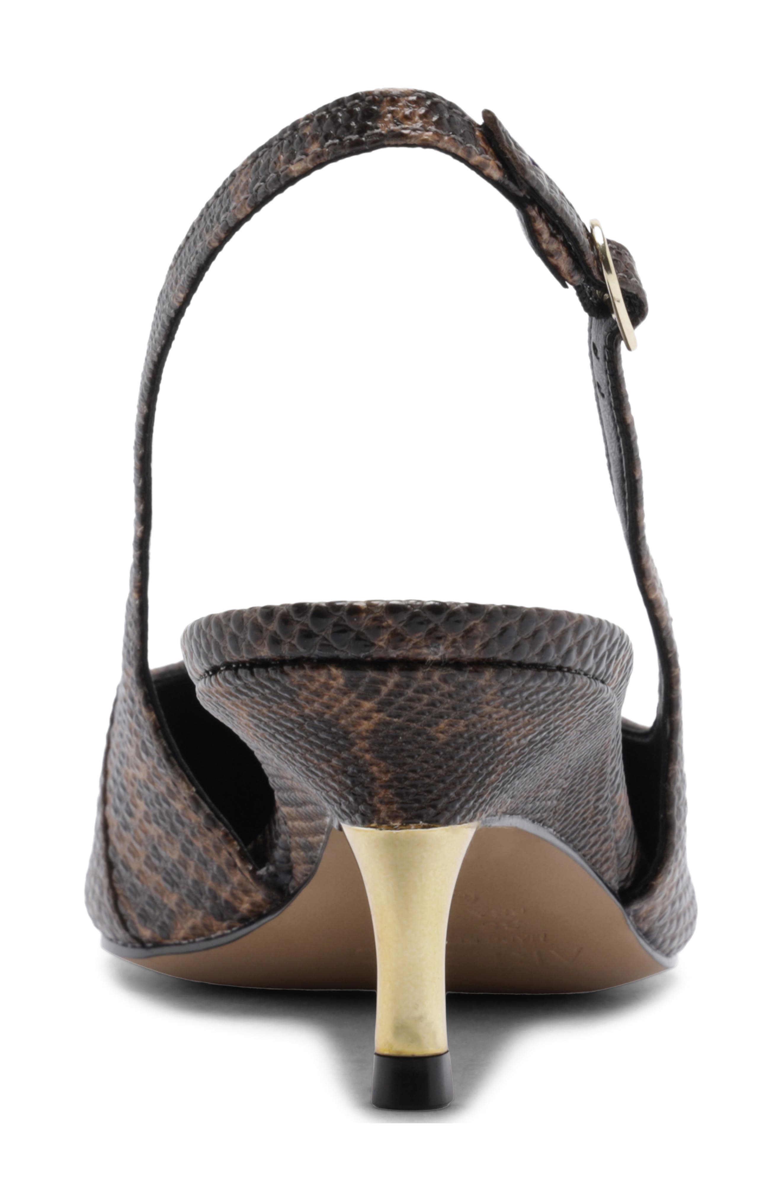 Rosie Slingback Pump, Alternate, color, CARAMELO