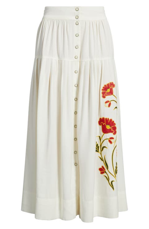 & Stetson The Western Embroidered Highland Skirt