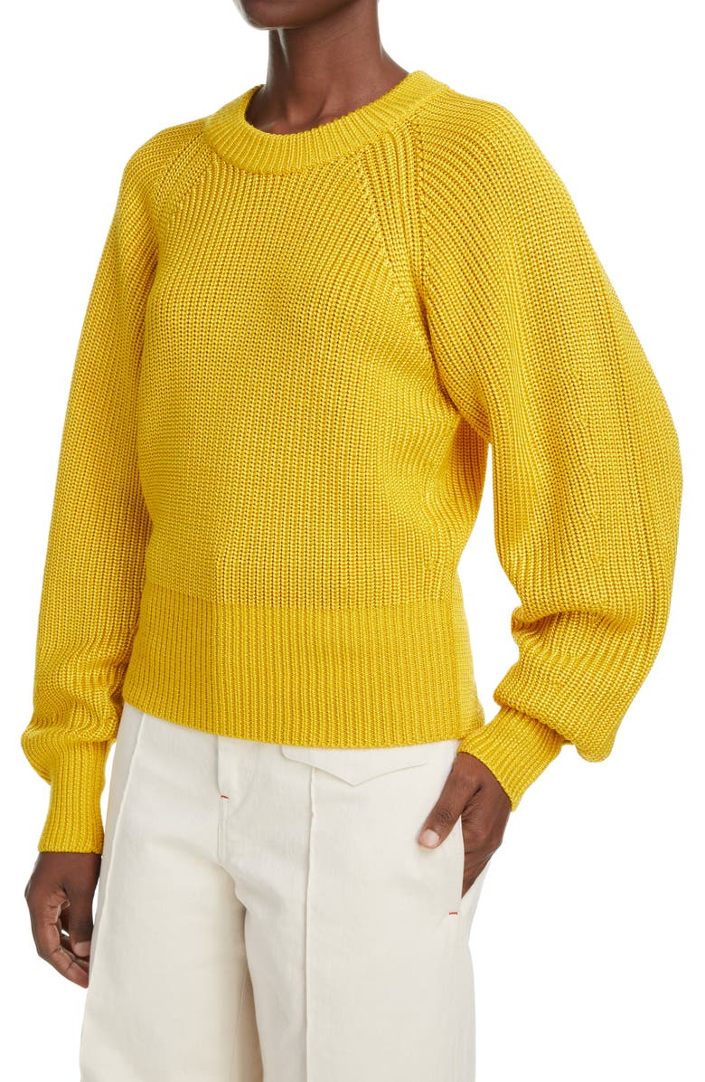 Isabel Marant Heona Stretch Merino Wool Blend Sweater, Alternate, color,