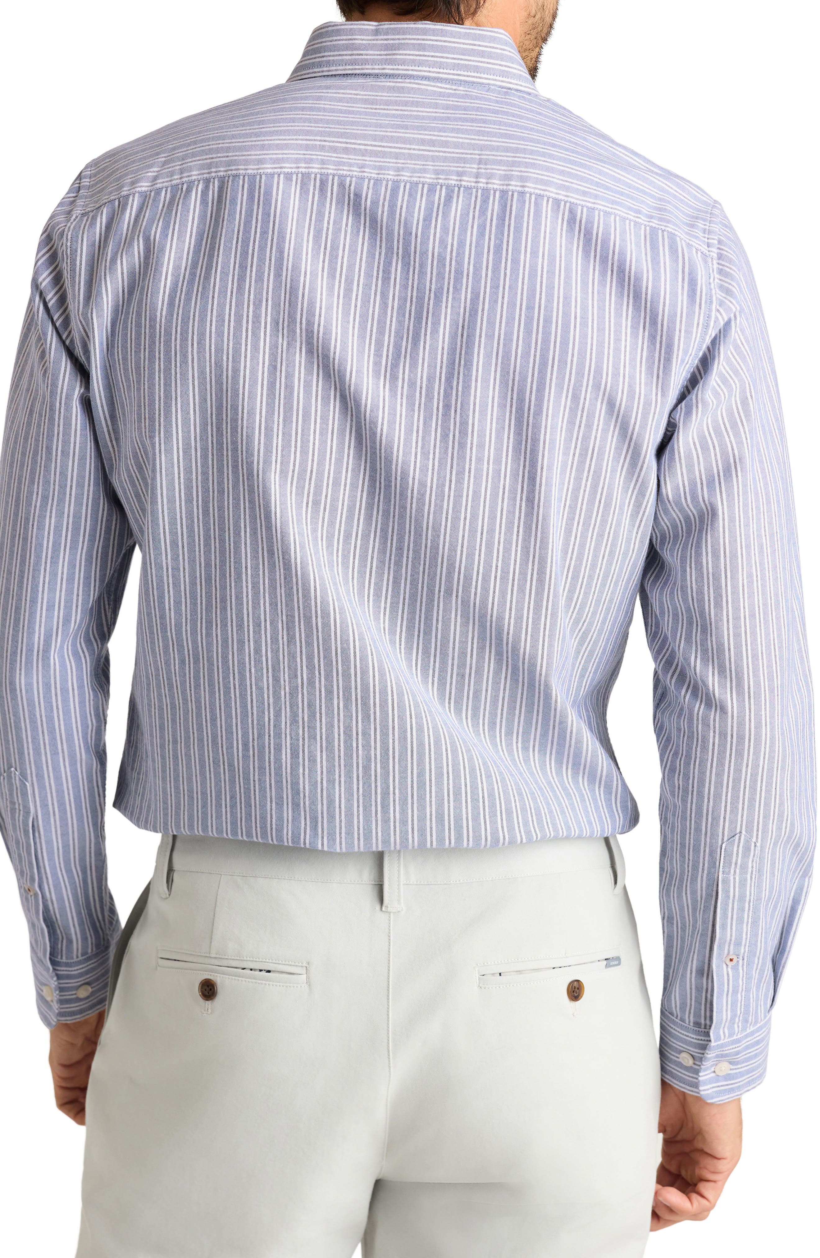 Bonobos Everyday Slim Fit Stripe Cotton Button-Down Oxford Shirt (Men ...