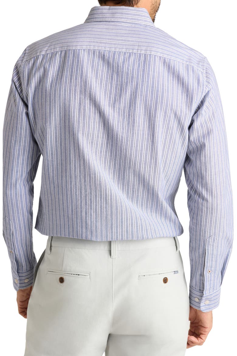 Everyday Slim Fit Stripe Cotton Button-Down Oxford Shirt, Alternate, color, DEXTER OXFORD STRIPE C9