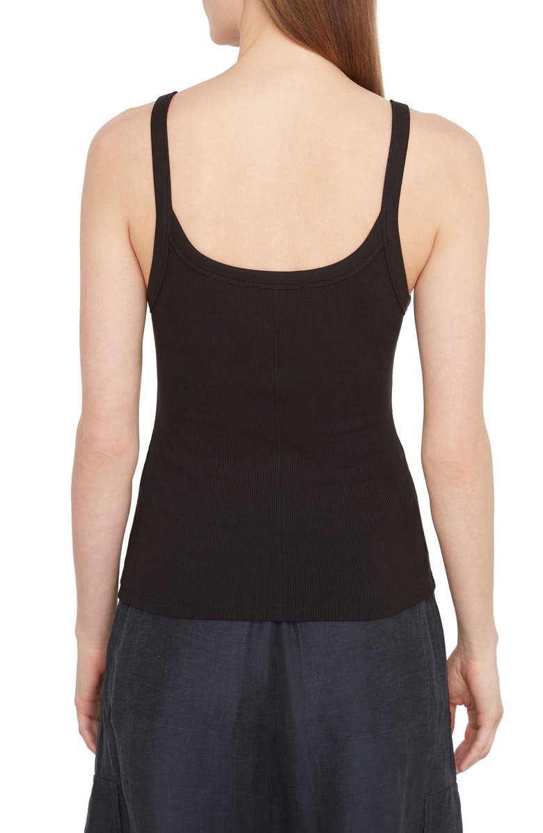 Vince Rib Scoop Neck Tank Top, Alternate, color, 