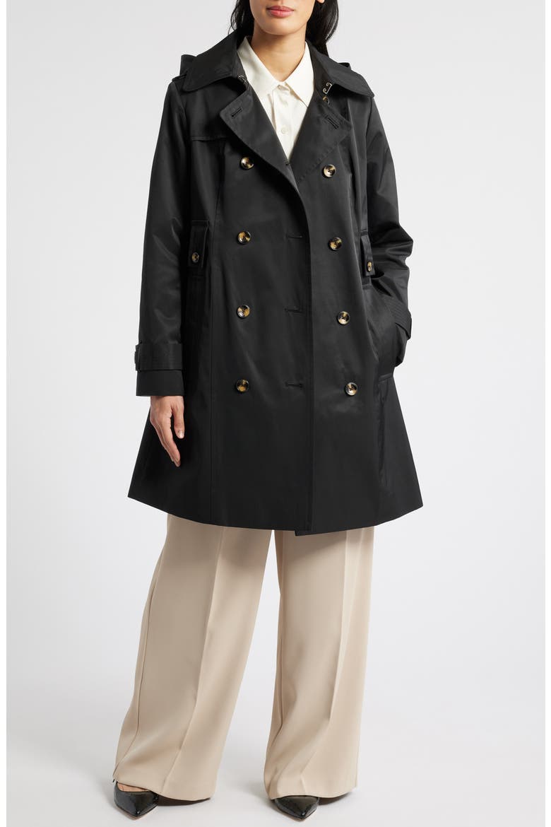 Missy Hooded Belted Trench Coat (Women) | Nordstrom