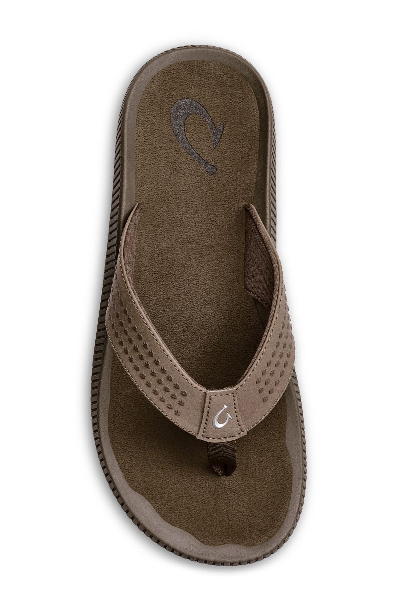 OluKai Ulele Flip Flop, Alternate, color, Mustang / Mustang