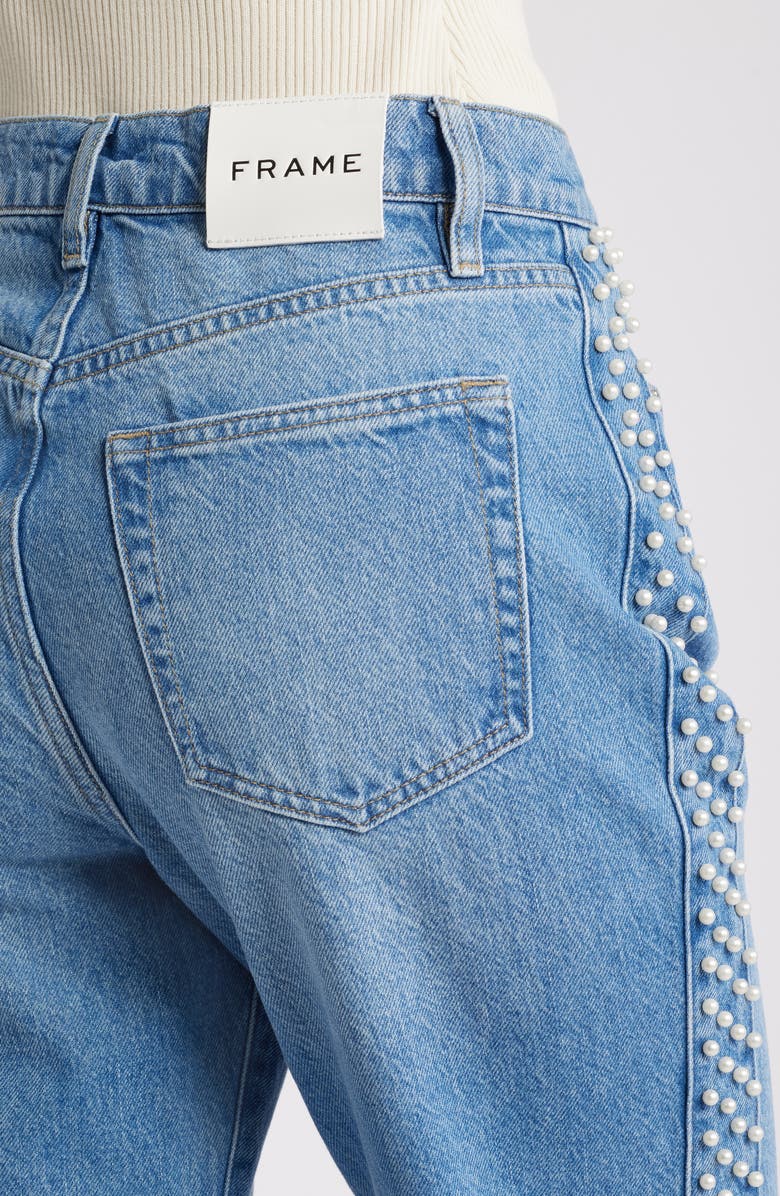 FRAME Atelier Le Jane High Waist Ankle Straight Leg Jeans, Alternate, color, 