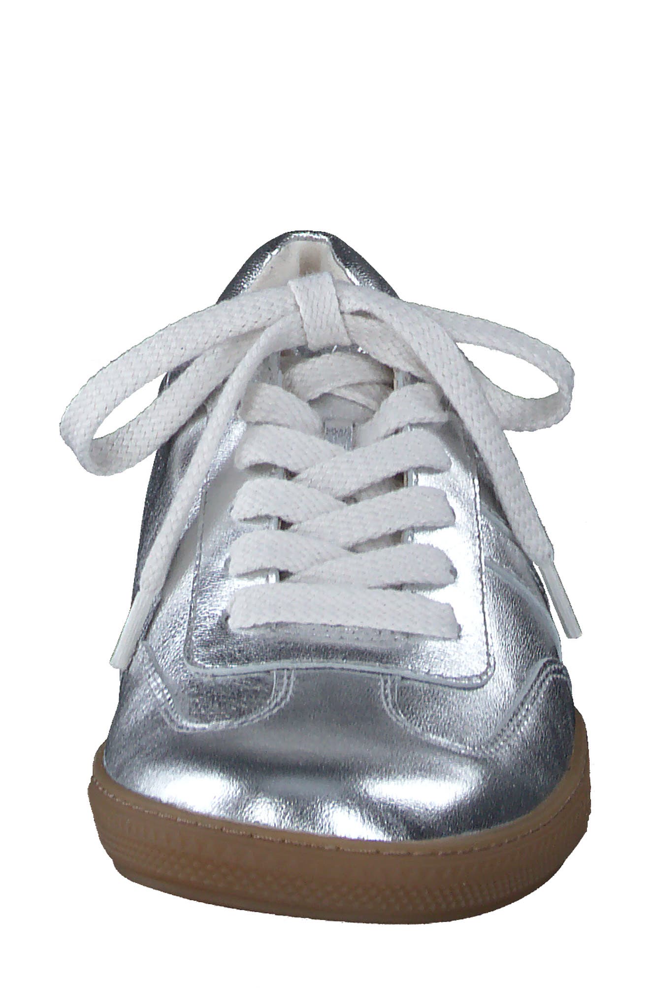 Paul Green Zaria Sneaker, Alternate, color, Aluminum Metallic Nappa