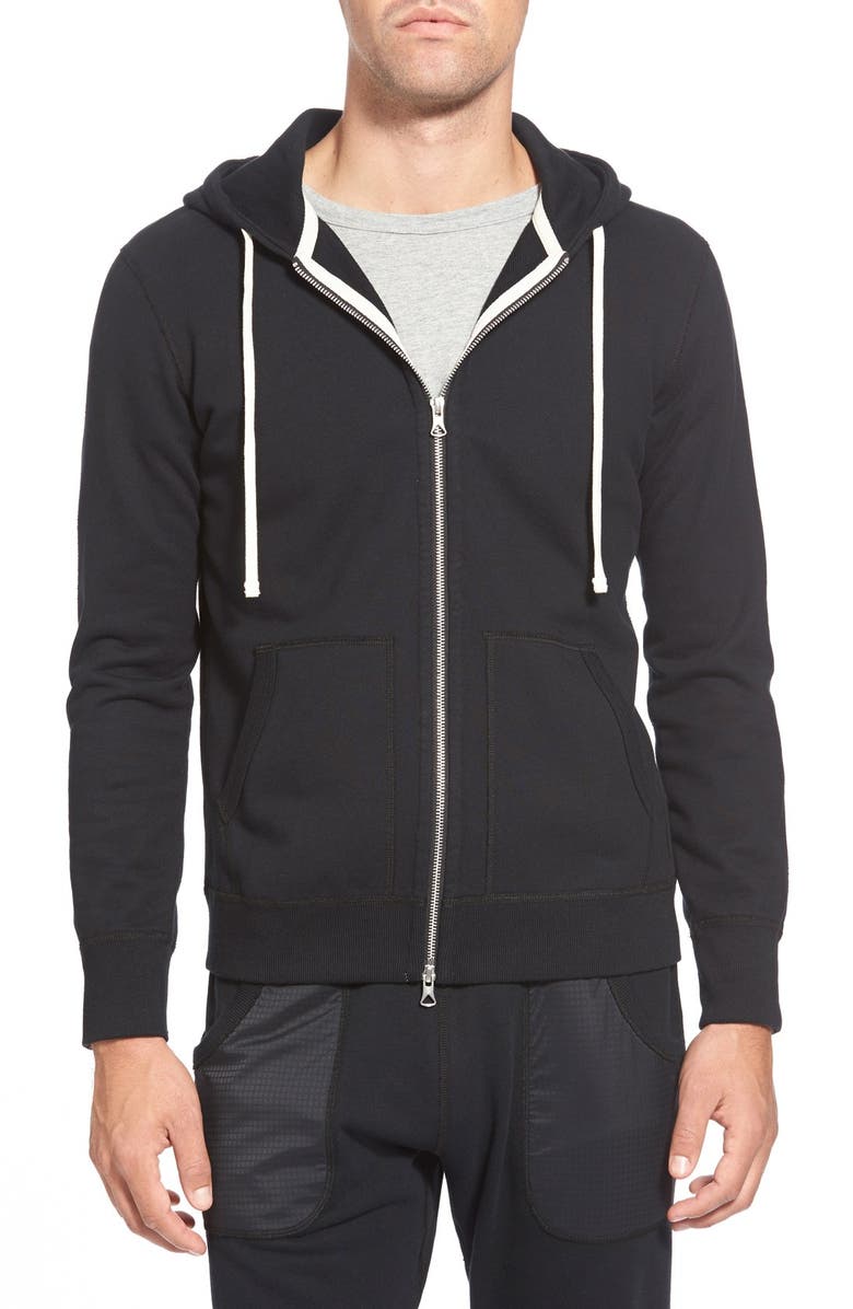 Reigning Champ Midweight Terry Slim Zip Hoodie, Alternate, color,