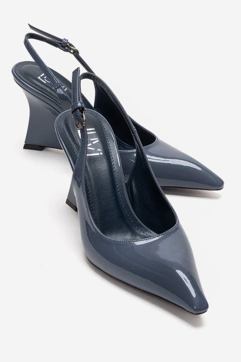 Felon Slingback Wedge Pump