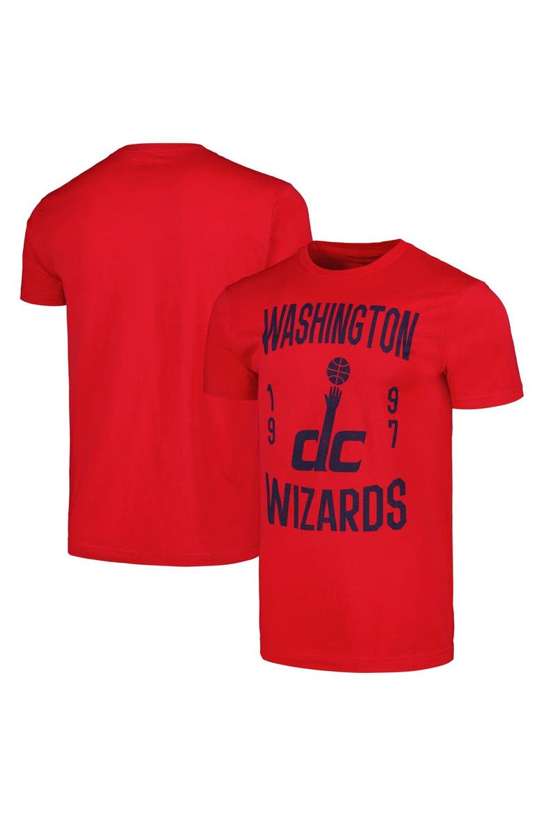 Unisex Stadium Essentials  Red Washington Wizards 1997 City Year T-Shirt, Main, color, Red