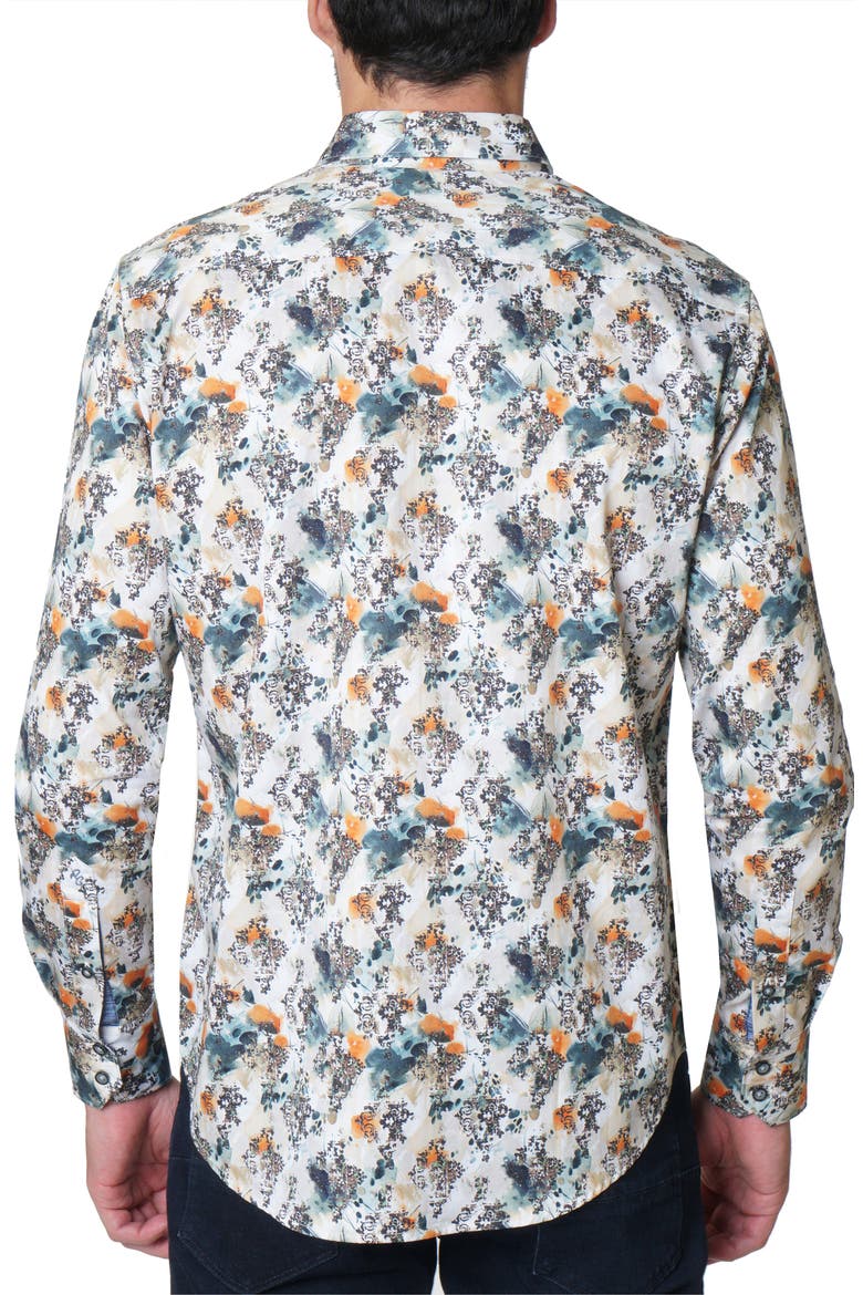 Arnold Long Sleeve Woven Button-Up Shirt, Alternate, color, MULTI