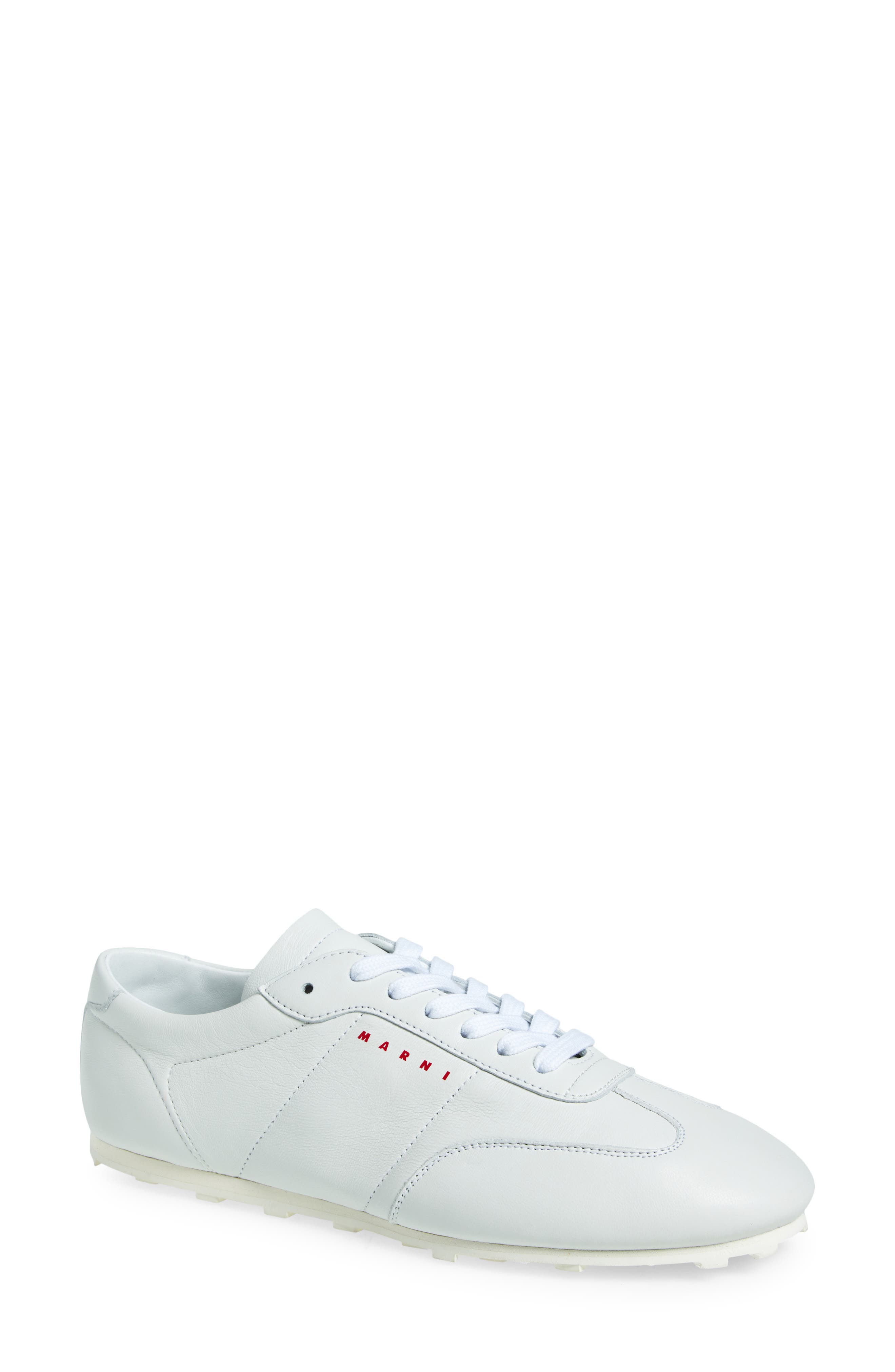 Marni New Sneaker, Main, color, Lily White