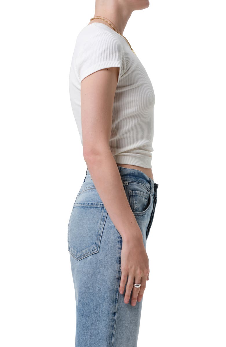 Citizens of Humanity Nello Rib T-Shirt, Alternate, color, Pashmina