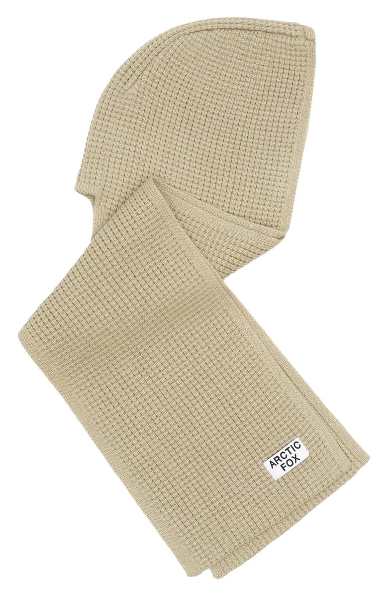 Arctic Fox & Co The Recycled Bottle Hooded Scarf, Alternate, color, Arctic Grey