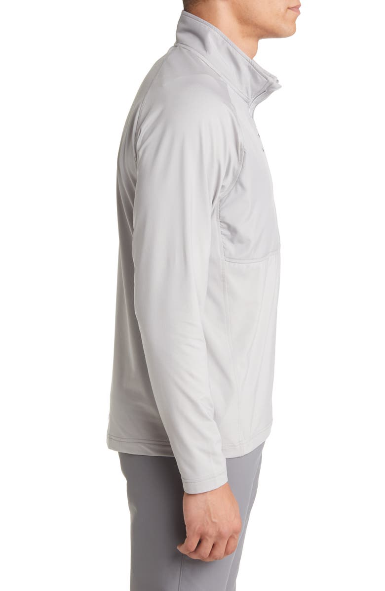 Cutter & Buck Adapt Hybrid Quarter Zip Pullover, Alternate, color, Polished