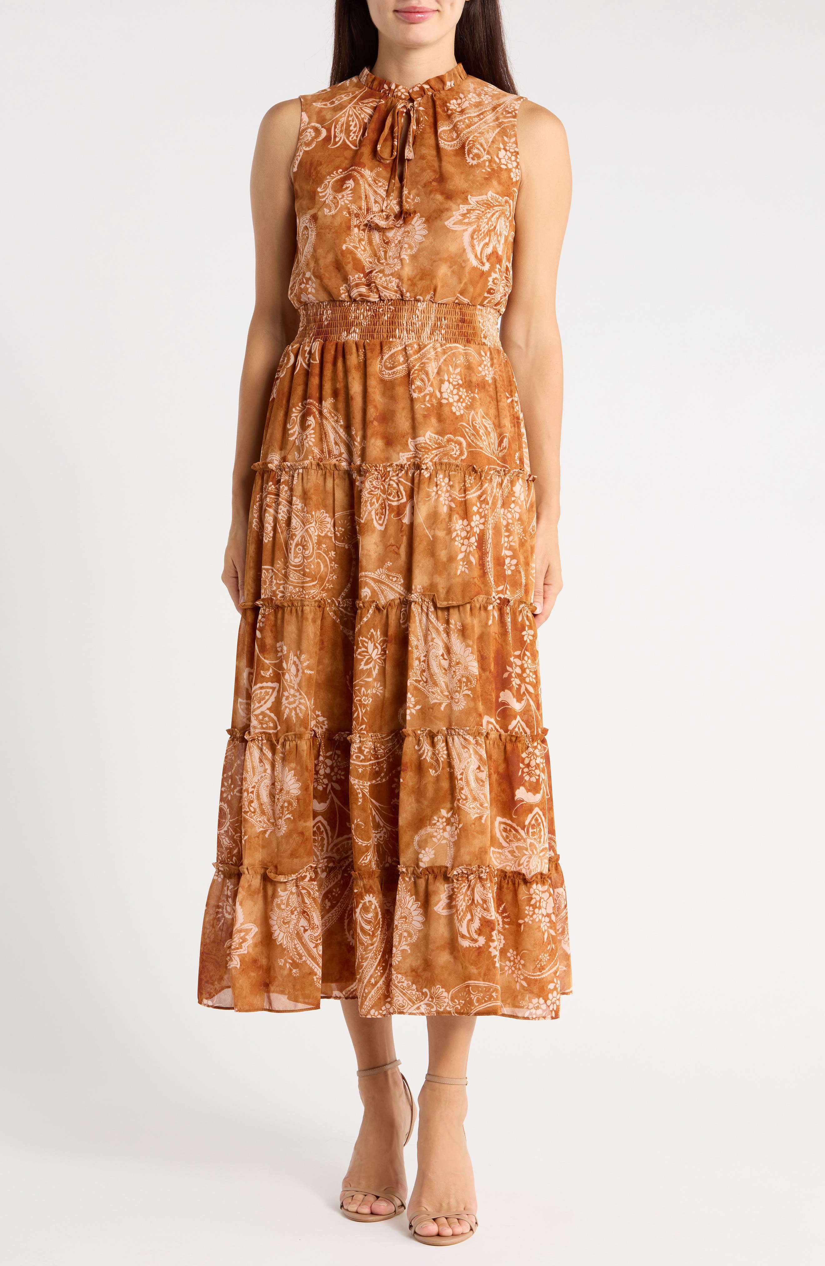 Yoryu Tiered Maxi Dress