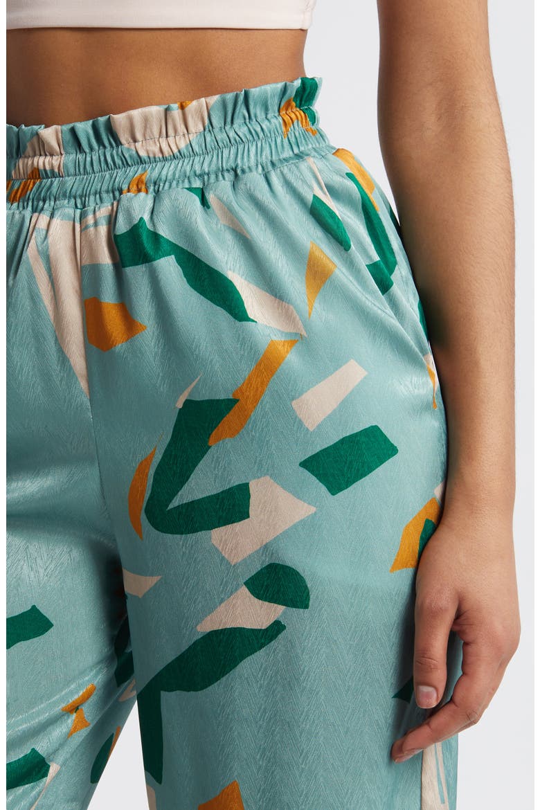 Leer Saly Palazzo Pants, Alternate, color, GREEN