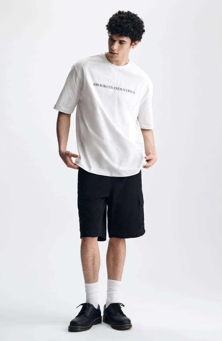 Brooklyn Industries Loose Fit Logo Graphic T-Shirt, Alternate, color, 