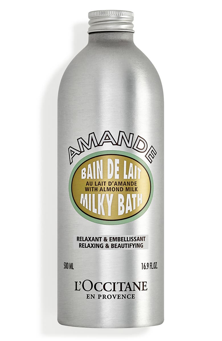 L'Occitane Almond Milky Bath, Main, color, 