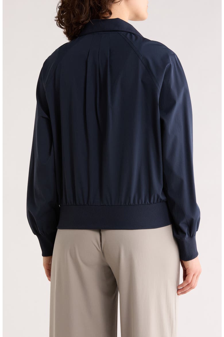 Perfect Day Half Zip Pullover, Alternate, color, NAVY SAPPHIRE